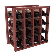 Wine Racks America Ponderosa Pine Lattice Stacking 16 Bottle Cubicle. 13 Stains to Choose From!