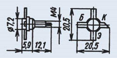 Transistors silicon KT610B (2T610B) USSR 1 pcs N2