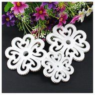 AGPtek 3PCS Food Grade Plastic Fondant Sugarcraft Gum Paste Decorating Kit Cake Mold Cookie Cutter - Star Shape N5