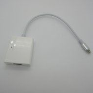Lightning to HDMI Adapter, Male to HDMI Female High Definition 1080P Audio Video Converter Cable, Compatible with... N4