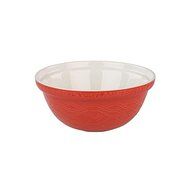 Tala Stoneware Mixing Bowl 24cm, Red - Pack of 2