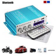 Bluetooth Car Amplifier, ELEGIANT Mini Hi-Fi Stereo Audio AMP with Remote Control,Support FM/MP3/TF/USB/DVD for... N13