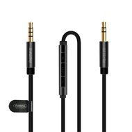 Nkomax 3.5mm Audio Cable Male to Male Gold Plated AUX Cable with In-line Remote Control Dual Male Extension Cord... N9