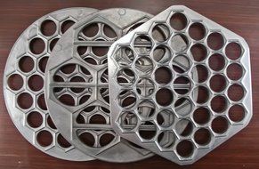 Lot 3 Metal Mold Vareniki Pelmeni Dumplings