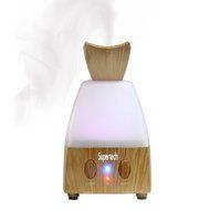 Supertech 100ml Essential Oil Diffusers, Wood Grain Ultrasonic Ion Humidifier Aroma Air Diffuser Can Waterless... N5