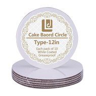 9-Inch Cake Circle, 10-Pack N5