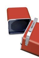BRIONVEGA - TS522 D+ - Radio r&eacute;veil FM (RDS), DAB+ et Bluetooth - T&eacute;l&eacute;commande - Rouge