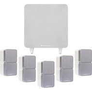 Cambridge Audio Minx Min 22 Speakers and X301 Subwoofer 5.1 System (White)