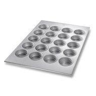 Chicago Metallic 44515 Glazed Aluminized Steel 20 Cup Jumbo Muffin Pan