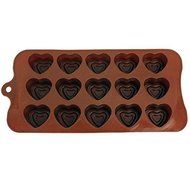 PNBB Petite Silicone Novelty Heart Cake Pan 15 Cavity