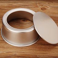 JIngwy Aluminum Round Cake Pans Sets 9 Sizes Optional 4&rsquo;&rsquo;-12&rsquo;&rsquo; Deep Side Suit for Cake (1, 10 Inch) N3