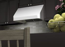 Z Line 488-30 1200 CFM Under Cabinet Range Hood, 30", Stainless Steel