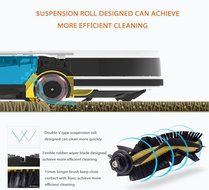 ILIFE V7 Smart Robot Vacuum Cleaner, Buletooth Control,Sensor,Household Cleaning with Efficency Improved