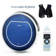 ILIFE V7 Smart Robot Vacuum Cleaner, Buletooth Control,Sensor,Household Cleaning with Efficency Improved N2