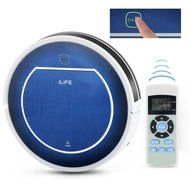 ILIFE V7 Smart Robot Vacuum Cleaner, Buletooth Control,Sensor,Household Cleaning with Efficency Improved N4