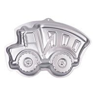 inkint Novelty Cute Birthday Cake Baking Pan Aluminum Alloy Truck Shape Chiffon Cake Molds for Cake Decorating...