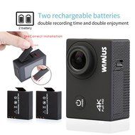 WiMiUS 4K Sports Action Camera Wifi Full HD 1080P 60fps 16MP 2.0 inch Waterproof Video Camera Car Helmet Camcorder... N7