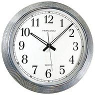 New TIMEKEEPER 401ZWA 16&quot; Galvanized Metal Silver Wall Clock
