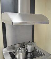 KOBE Range Hoods CHX2236SQB-WM-1 Contemporary Brillia 36" Wall Mount Range Hood, 3-Speed, 680 CFM, LED Lights,... N4