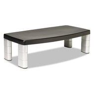 Mmm C-3M Extra-Wide Adjustable Monitor Stand Riser ,Adj Monitr ,Bk (Pack Of 3 N7