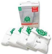 Cleva Cutting-Edge Impressive-Power MIELE - 7282050 - DUSTBAGS, U GREEN, 4 BAGS+FILTERS - Pack Of 4