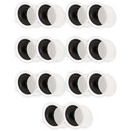 Theater Solutions TS80C In Ceiling 8" Speakers Surround Sound Home Theater 7 Pair Pack N2