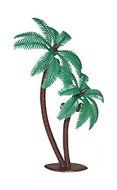 Palm Tree with Coconuts Cake Topper (8 Count)