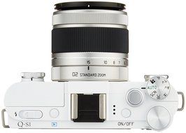 Pentax single-lens camera (Pure White) double zoom kit regular color PENTAX Q-S1 N2