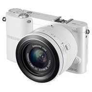 Samsung NX1100 Smart Wi-Fi Digital Camera Body &amp; 20-50mm Lens (White)