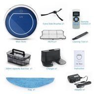 ILIFE V7 Smart Robot Vacuum Cleaner, Buletooth Control,Sensor,Household Cleaning with Efficency Improved N6