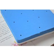 Garwarm 1pc 12-hole fondant cake mat square sponge foam pad DIY tool mold blue N6