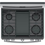 GE PGB960SEJSS Profile 30" Stainless Steel Gas Sealed Burner Double Oven Range