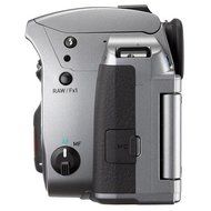 Pentax K-70 24MP FHD Digital SLR Camera Body Silver - Bundle w/32GB SDHC U3 Card, Holster Case, Spare Battery,... N4