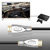 ISNOWOOD 60 Feet Military Standard Designed HDMI Cable with Redmere Technology, Gold Plated Connector, Supports... N2