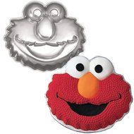 Wilton Elmo Face Cake Pan Mold (2105-3401, 2002) ~ Sesame Street Muppets by Jim Henson ~ Retired