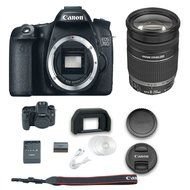 Canon 70D DSLR Camera + Canon EF-S 18-200mm f/3.5-5.6 IS Lens + All Original Accessories Included - International...
