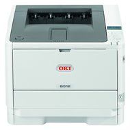 Oki B512dn LED Printer - Monochrome - 1200 x 1200 dpi Print - Plain Paper Print - Desktop - 47 ppm Mono Print...