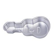 inkint Nonstick Aluminum Alloy Guitar Shape Cake Molds Novelty Cake Baking Pan Fondant Cake Shaping Mold Pan for... N2
