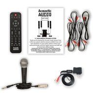Acoustic Audio AAT1000 Tower 5.1 Speaker System with Bluetooth and Microphone