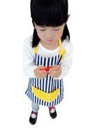 CRB Toddler Little Girls Boys Baking Bakware Cute Chef Baking Top Apron with Pocket (18 Months to 2T, Style #1) N6