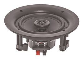ROUND CEILING SPEAKERS WITH OFFSET TWEETERS