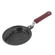 FOREVER YUNG Kitchen Plastic Handle Cute Rabbit Design Mini Eggs Pancake Frying Pan