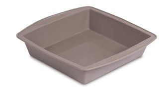 Internet&rsquo;s Best Silicone Square Cake Mold | Non-Stick Baking Pan | Cake Bakeware | BPA Free