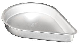 Fat Daddio's Anodized Aluminum Teardrop Cake Pan, 8 Inch x 2 Inch N2