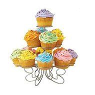 3 Layers Iron Cake Stand 13 Cupcake Holder Cup Tray N4