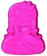 Pavoni FRT172 Platinum Silicone Miss Princy-Princess Mini Cake Mould, Pink