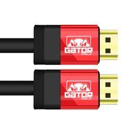Gator Cable 75 feet Red HDMI Cable with rugged and durable aluminum metal housing High Speed V1.4 Ethernet 3D... N8