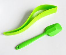 chef habitu&eacute;- Deluxe Set of Silicone Round Bundt Cake Pans in 2 Designs Baking Mold Sets - Includes Red Silicone... N13