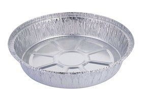 DOBI Round Pans - 9&quot; Disposable Aluminum Foil Pans, Standard Size Cake Tins - 9 X 1.75 Inches Pack of 10. Favorite... N2