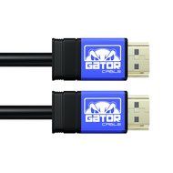 Gator Cable 75 feet Red HDMI Cable with rugged and durable aluminum metal housing High Speed V1.4 Ethernet 3D... N12